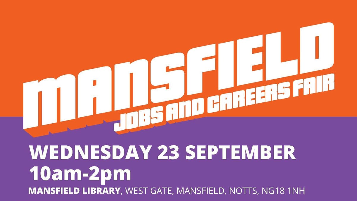 Mansfield’s careers fair offers jobseekers chance to hand CV direct to employers — Mansfield news photo (Mansfield District Council)