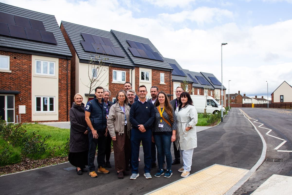 New council homes on Mansfield estate completed — Mansfield news photo (Mansfield District Council)